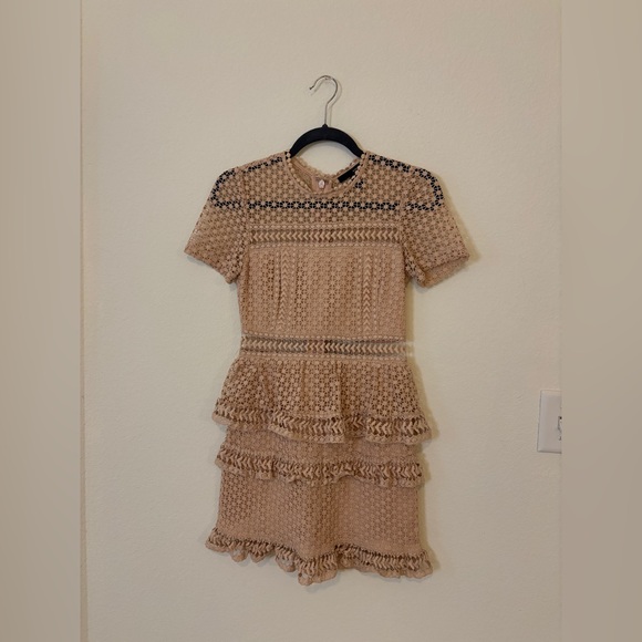 Aqua Dresses & Skirts - Pink Lace Dress